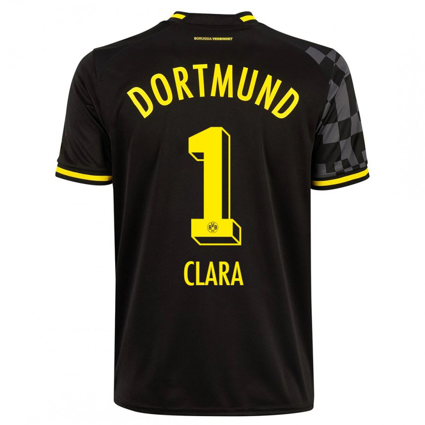 Herren Woltering Clara #1 Schwarz Auswärtstrikot Trikot 2022/23 T-shirt Österreich