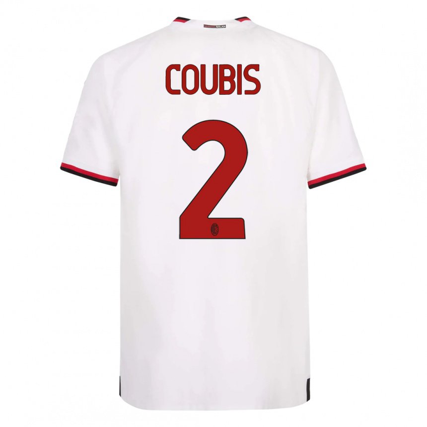 Herren Andrei Coubis #2 Weiß Rot Auswärtstrikot Trikot 2022/23 T-shirt Österreich