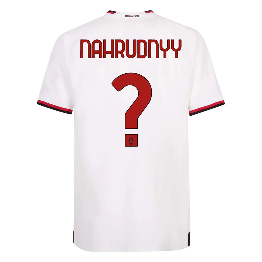 Herren Vladislav Nahrudnyy #0 Weiß Rot Auswärtstrikot Trikot 2022/23 T-shirt Österreich