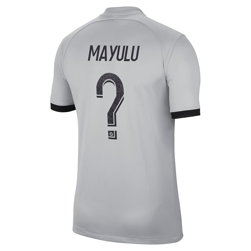 Herren Senny Mayulu #0 Grau Auswärtstrikot Trikot 2022/23 T-shirt Österreich