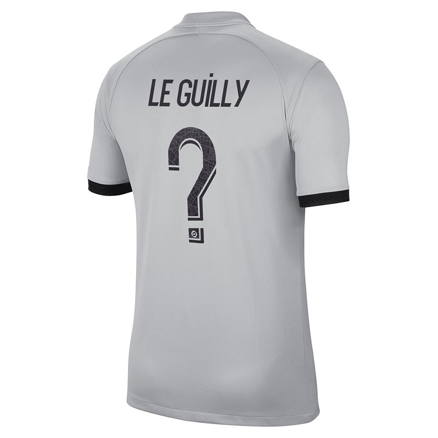 Herren Eden Le Guilly #0 Grau Auswärtstrikot Trikot 2022/23 T-shirt Österreich