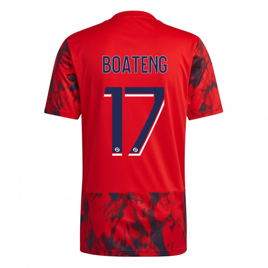 Herren Jerome Boateng #17 Roter Raum Auswärtstrikot Trikot 2022/23 T-shirt Österreich