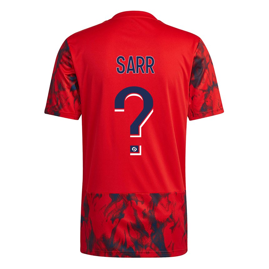 Herren Mamadou Sarr #0 Roter Raum Auswärtstrikot Trikot 2022/23 T-shirt Österreich