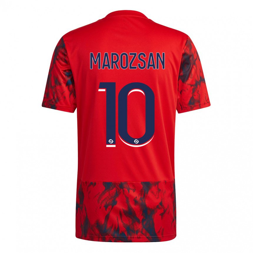 Herren Dzsenifer Marozsan #10 Roter Raum Auswärtstrikot Trikot 2022/23 T-shirt Österreich