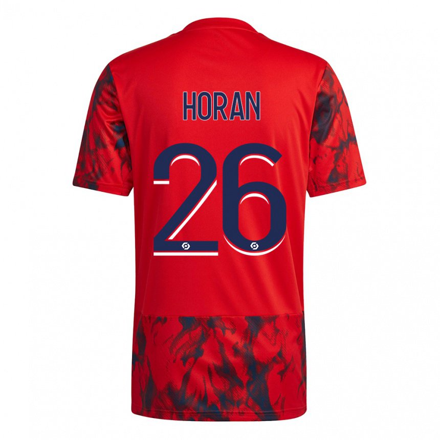 Herren Lindsey Horan #26 Roter Raum Auswärtstrikot Trikot 2022/23 T-shirt Österreich