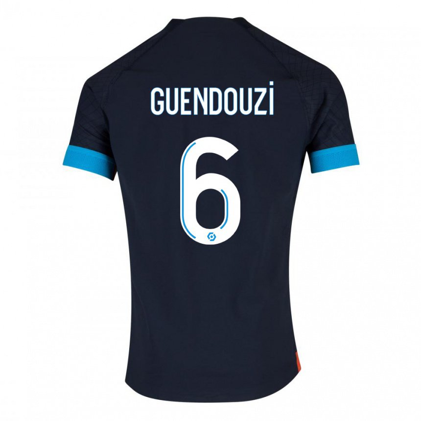 Herren Matteo Guendouzi #6 Schwarz Olympia Auswärtstrikot Trikot 2022/23 T-shirt Österreich