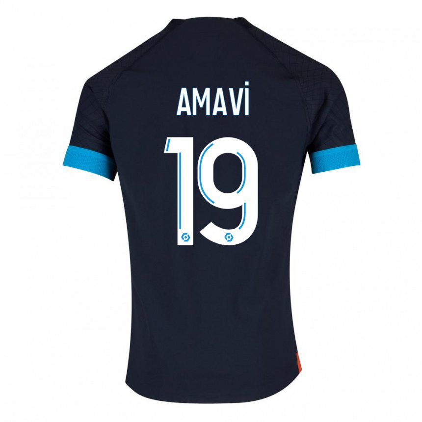 Herren Jordan Amavi #19 Schwarz Olympia Auswärtstrikot Trikot 2022/23 T-shirt Österreich