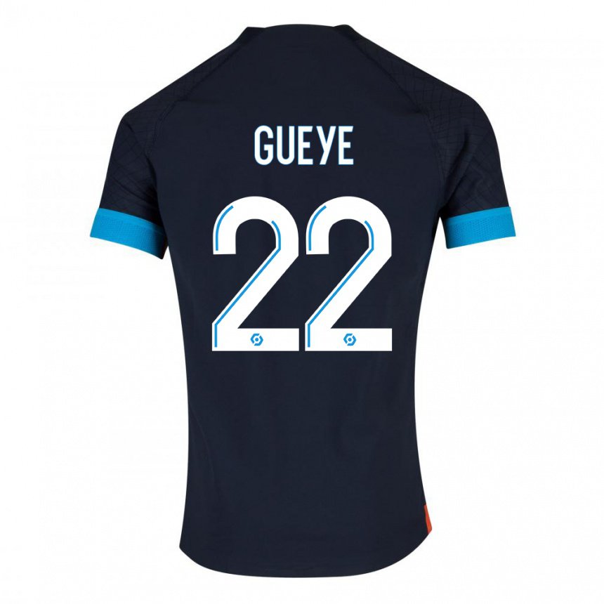 Herren Pape Gueye #22 Schwarz Olympia Auswärtstrikot Trikot 2022/23 T-shirt Österreich