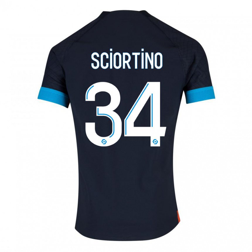 Herren Paolo Sciortino #34 Schwarz Olympia Auswärtstrikot Trikot 2022/23 T-shirt Österreich