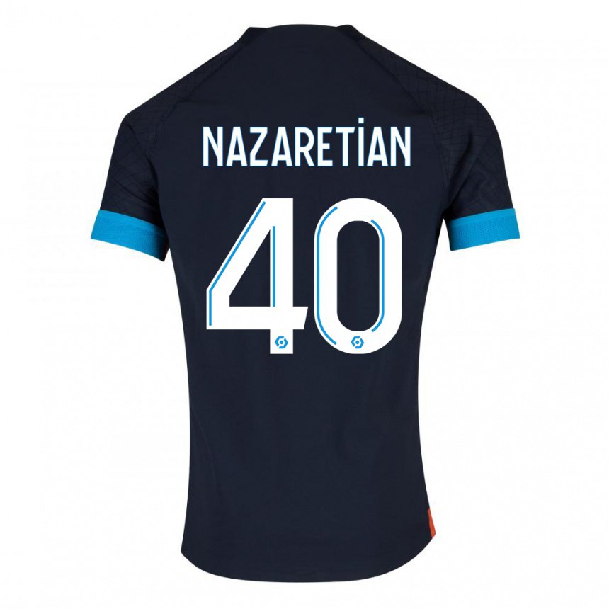 Herren Manuel Nazaretian #40 Schwarz Olympia Auswärtstrikot Trikot 2022/23 T-shirt Österreich