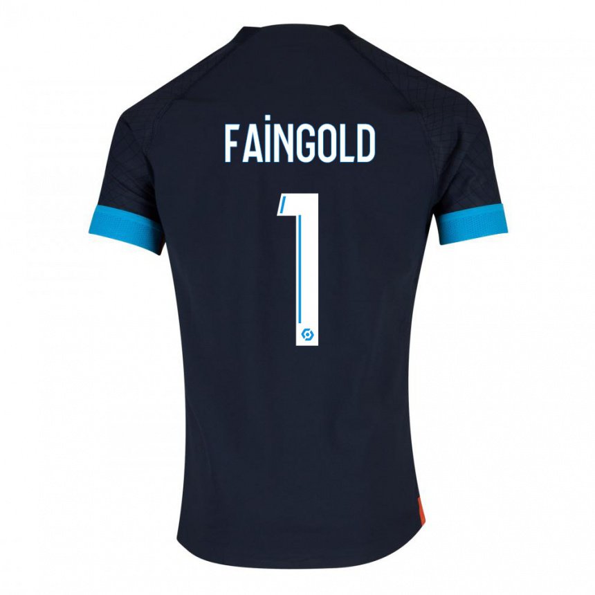 Herren Abbie Faingold #1 Schwarz Olympia Auswärtstrikot Trikot 2022/23 T-shirt Österreich