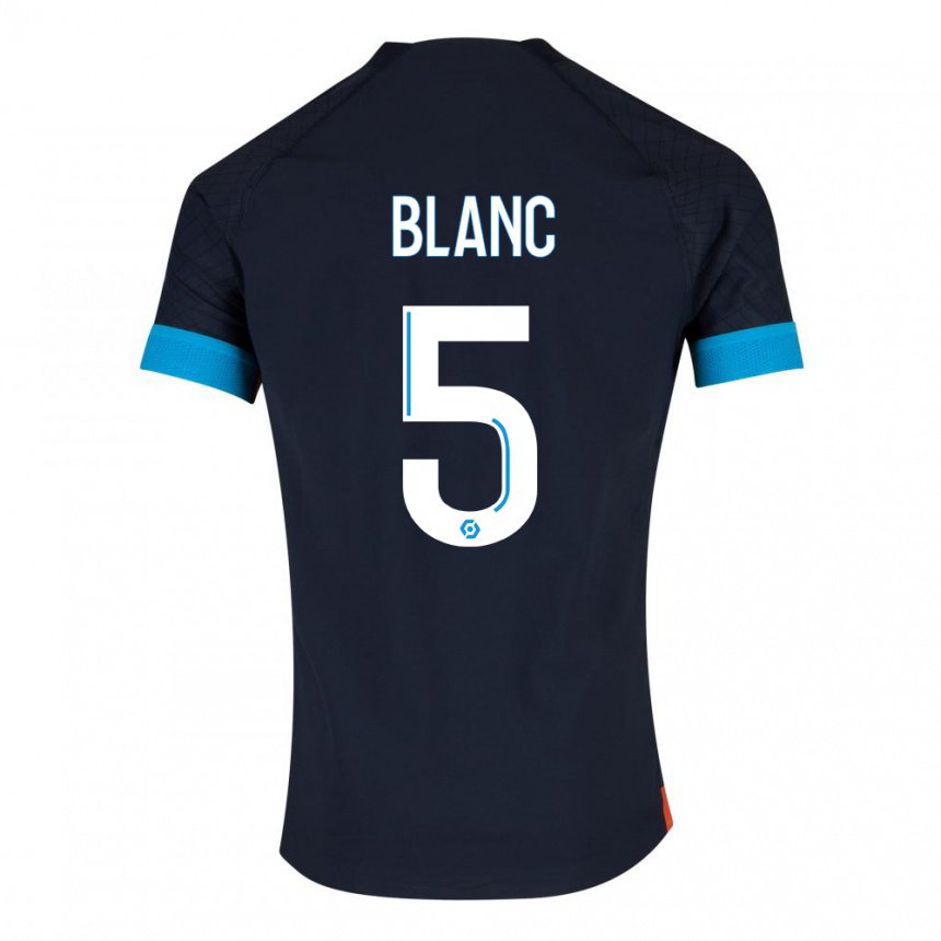 Herren Amandine Blanc #5 Schwarz Olympia Auswärtstrikot Trikot 2022/23 T-shirt Österreich