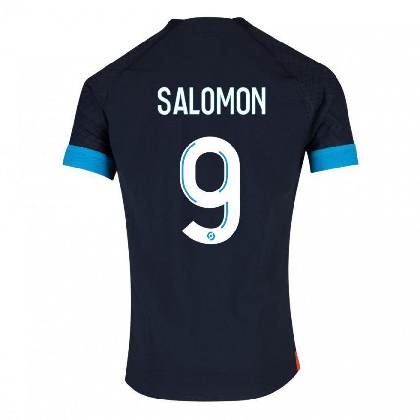 Herren Maeva Salomon #9 Schwarz Olympia Auswärtstrikot Trikot 2022/23 T-shirt Österreich