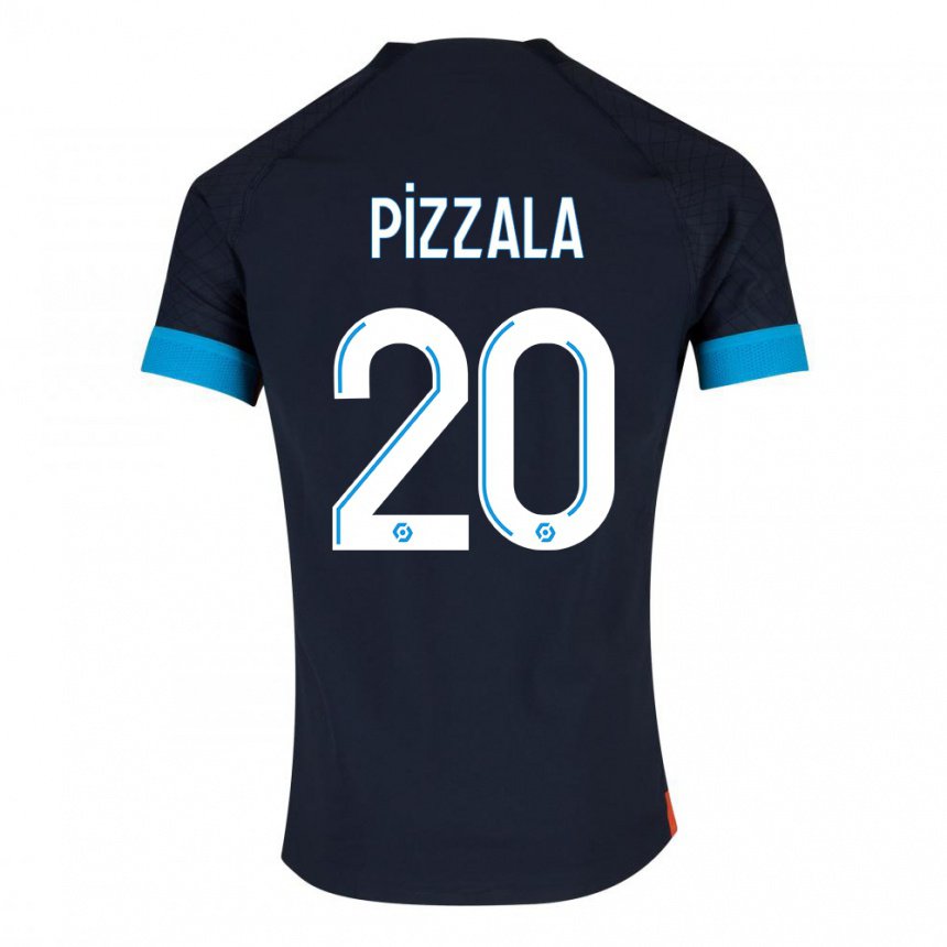 Herren Caroline Pizzala #20 Schwarz Olympia Auswärtstrikot Trikot 2022/23 T-shirt Österreich