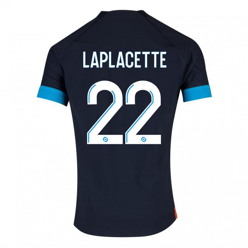 Herren Tess Laplacette #22 Schwarz Olympia Auswärtstrikot Trikot 2022/23 T-shirt Österreich