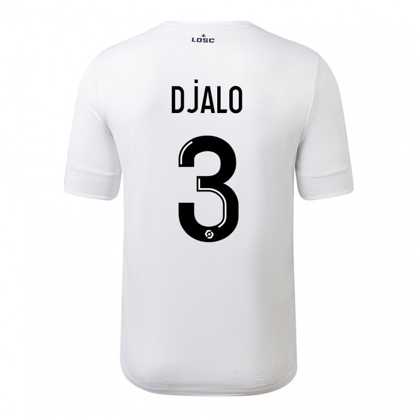 Herren Tiago Djalo #3 Weiß Purpur Auswärtstrikot Trikot 2022/23 T-shirt Österreich