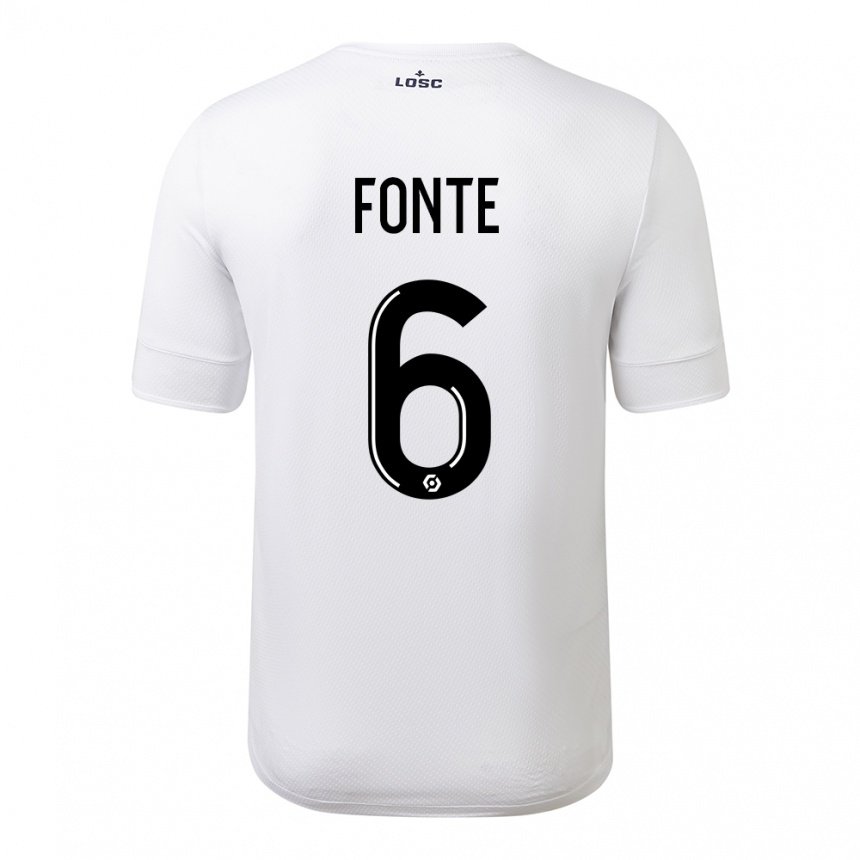 Herren Jose Fonte #6 Weiß Purpur Auswärtstrikot Trikot 2022/23 T-shirt Österreich