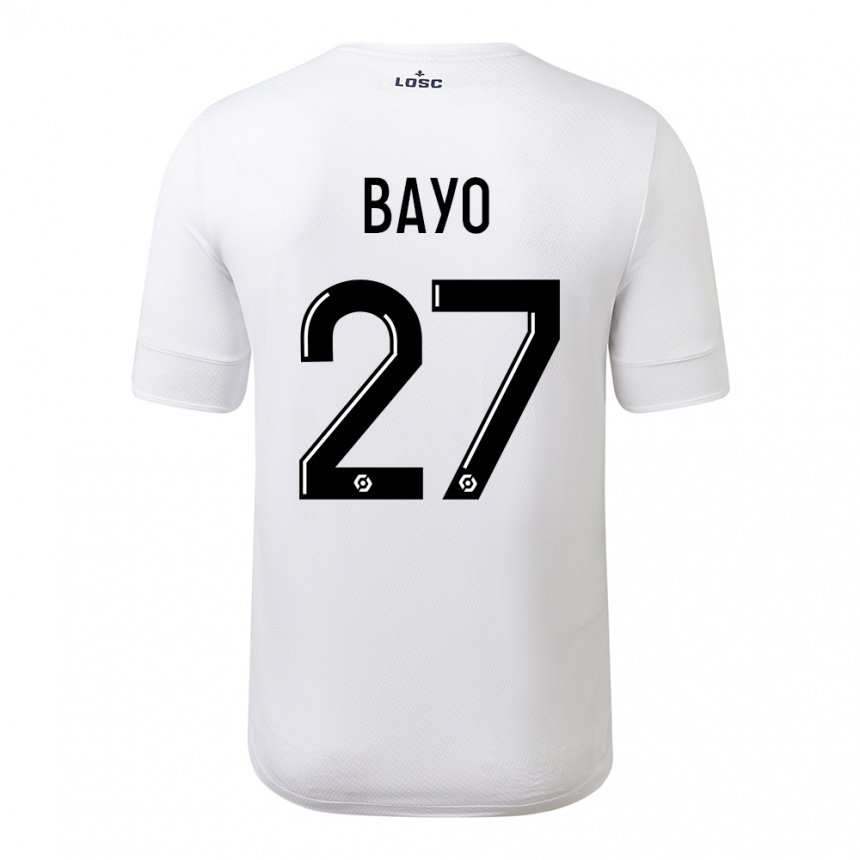 Herren Mohamed Bayo #27 Weiß Purpur Auswärtstrikot Trikot 2022/23 T-shirt Österreich