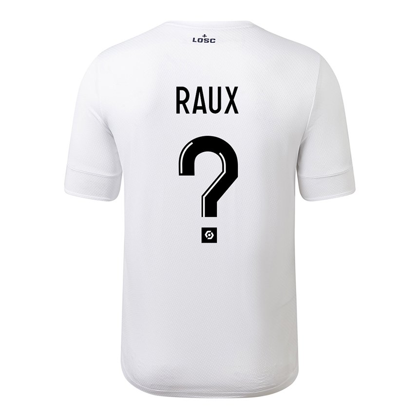 Herren Jules Raux #0 Weiß Purpur Auswärtstrikot Trikot 2022/23 T-shirt Österreich