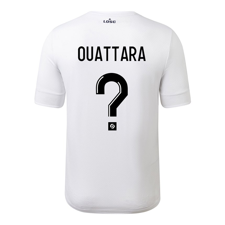 Herren Fadiga Ouattara #0 Weiß Purpur Auswärtstrikot Trikot 2022/23 T-shirt Österreich