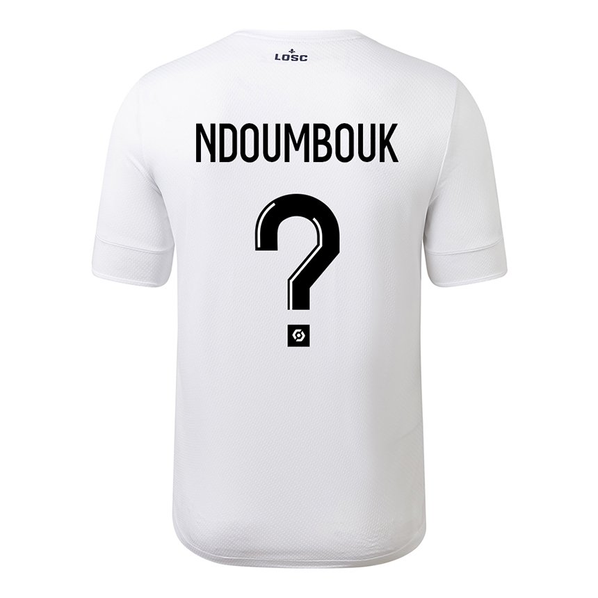 Herren Marlyse Ngo Ndoumbouk #0 Weiß Purpur Auswärtstrikot Trikot 2022/23 T-shirt Österreich