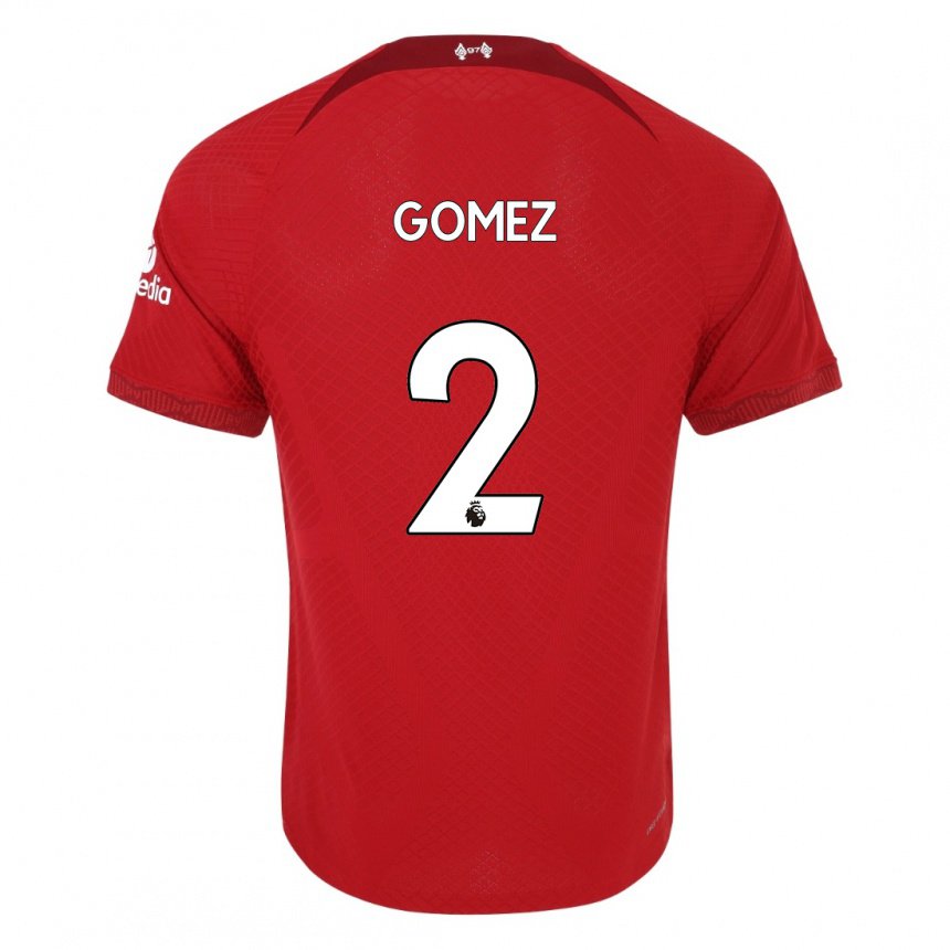 Damen Joe Gomez #2 Dunkelrot Heimtrikot Trikot 2022/23 T-shirt Österreich