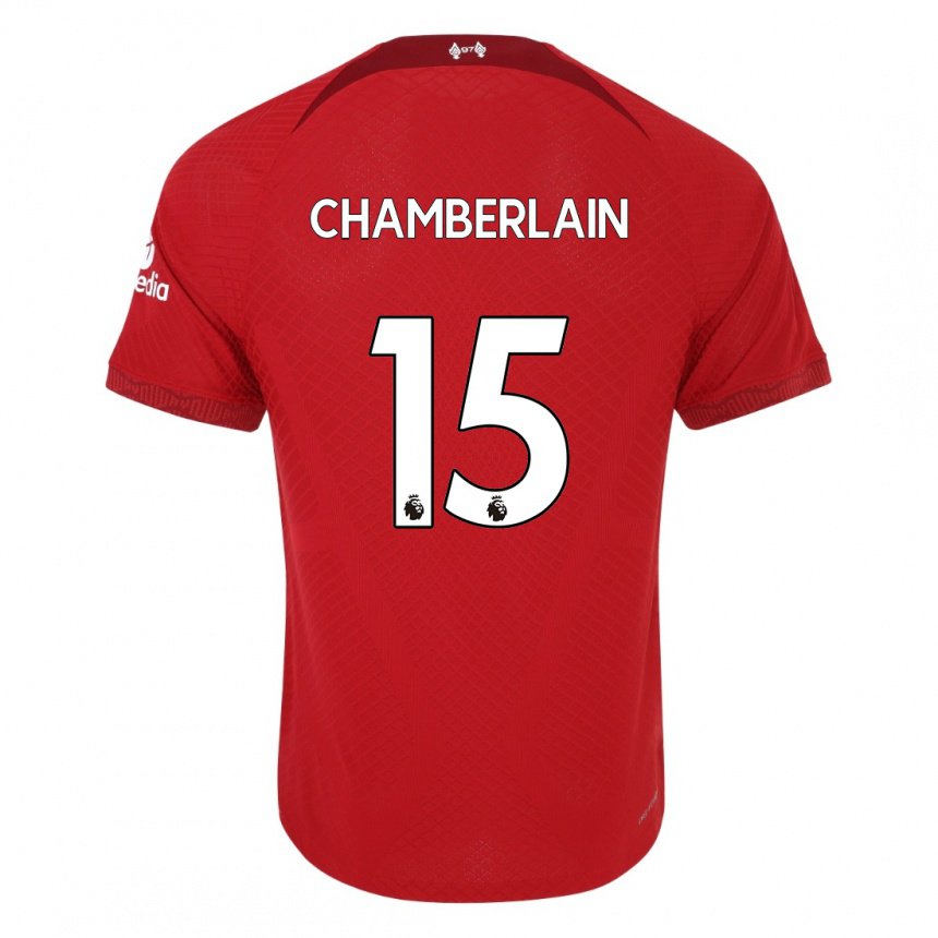 Damen Alex Oxlade Chamberlain #15 Dunkelrot Heimtrikot Trikot 2022/23 T-shirt Österreich