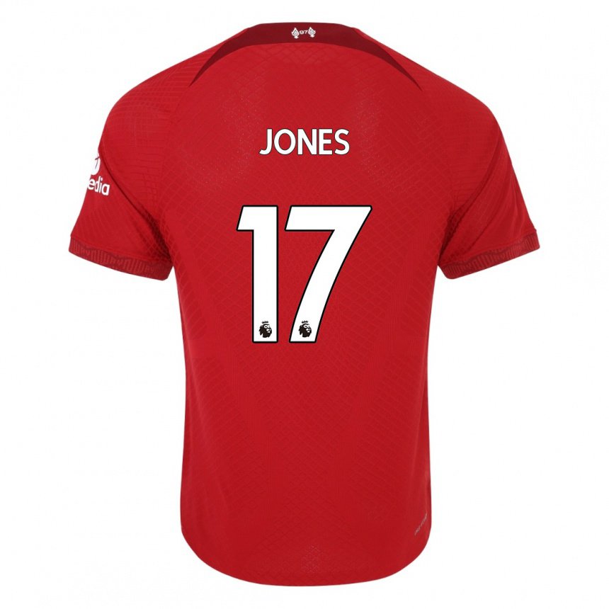 Damen Curtis Jones #17 Dunkelrot Heimtrikot Trikot 2022/23 T-shirt Österreich