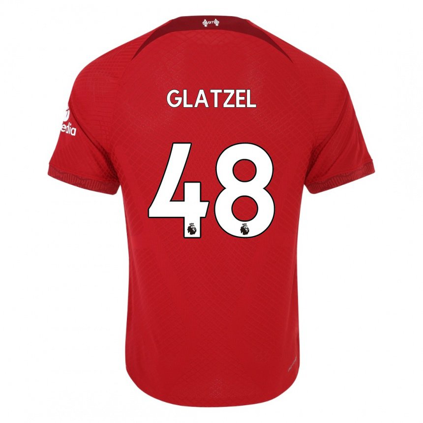 Damen Paul Glatzel #48 Dunkelrot Heimtrikot Trikot 2022/23 T-shirt Österreich
