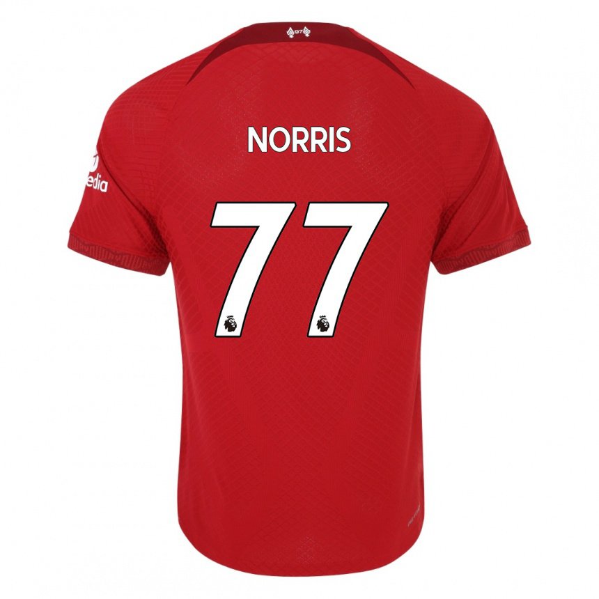 Damen James Norris #77 Dunkelrot Heimtrikot Trikot 2022/23 T-shirt Österreich