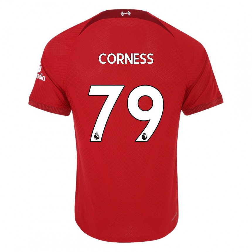 Damen Dominic Corness #79 Dunkelrot Heimtrikot Trikot 2022/23 T-shirt Österreich