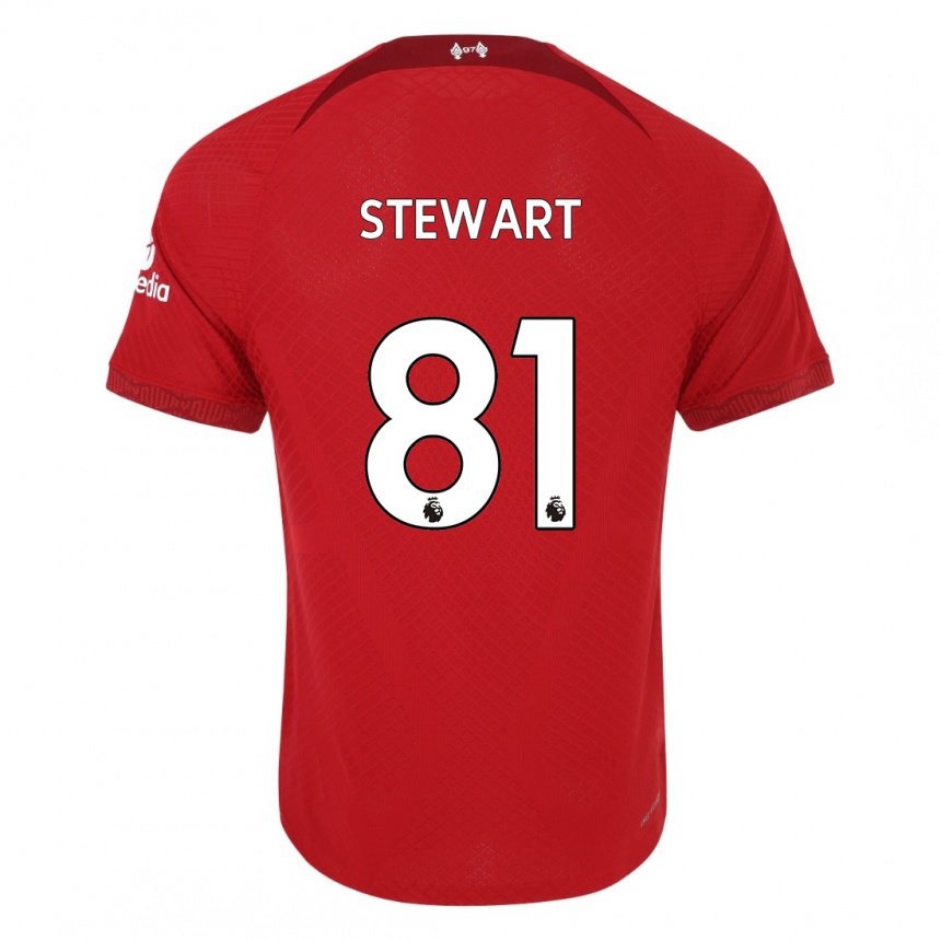 Damen Layton Stewart #81 Dunkelrot Heimtrikot Trikot 2022/23 T-shirt Österreich