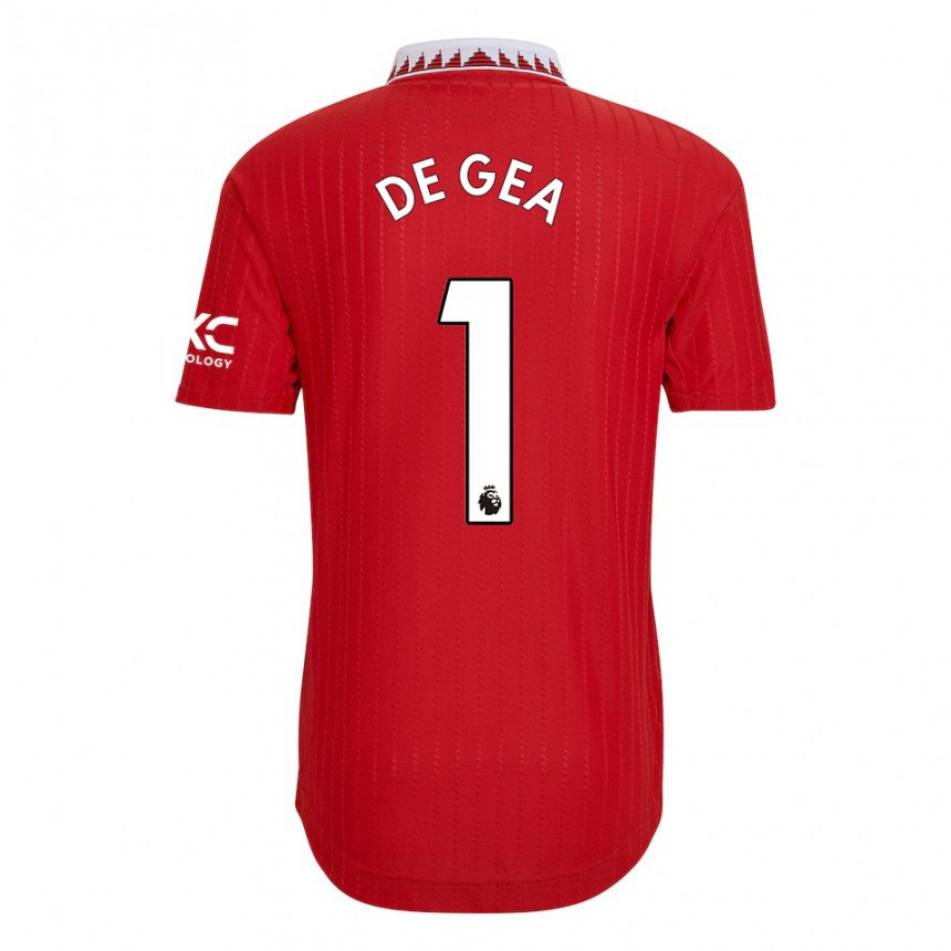 Damen David De Gea #1 Rot Heimtrikot Trikot 2022/23 T-shirt Österreich