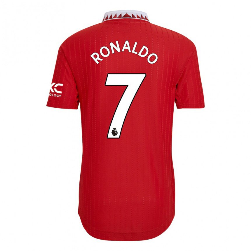 Damen Cristiano Ronaldo #7 Rot Heimtrikot Trikot 2022/23 T-shirt Österreich