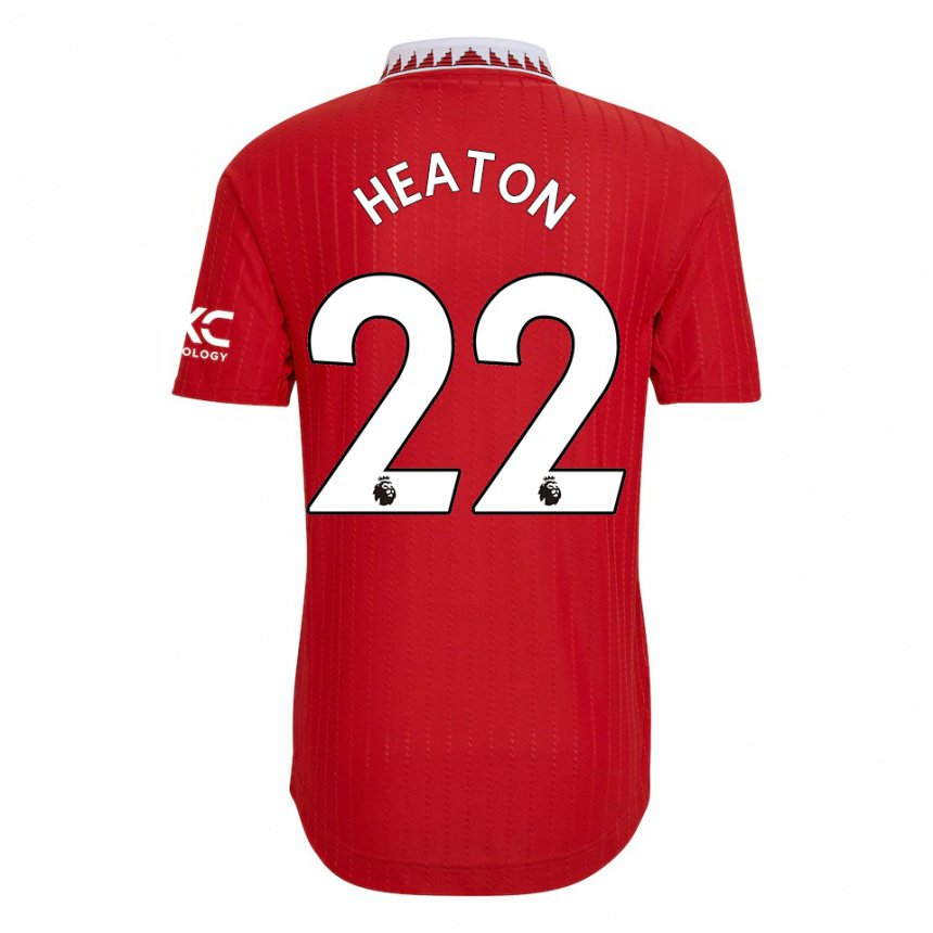 Damen Tom Heaton #22 Rot Heimtrikot Trikot 2022/23 T-shirt Österreich