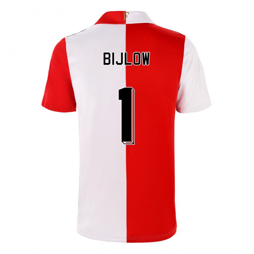 Damen Justin Bijlow #1 Chili Weiß Heimtrikot Trikot 2022/23 T-shirt Österreich