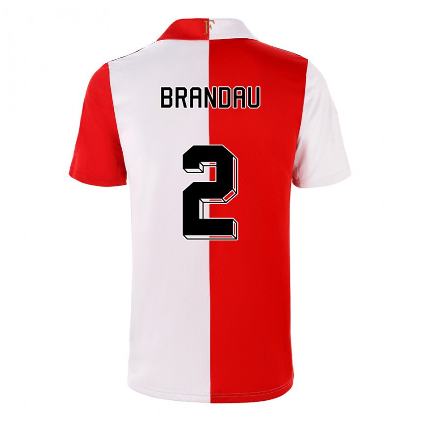 Damen Justine Brandau #2 Chili Weiß Heimtrikot Trikot 2022/23 T-shirt Österreich