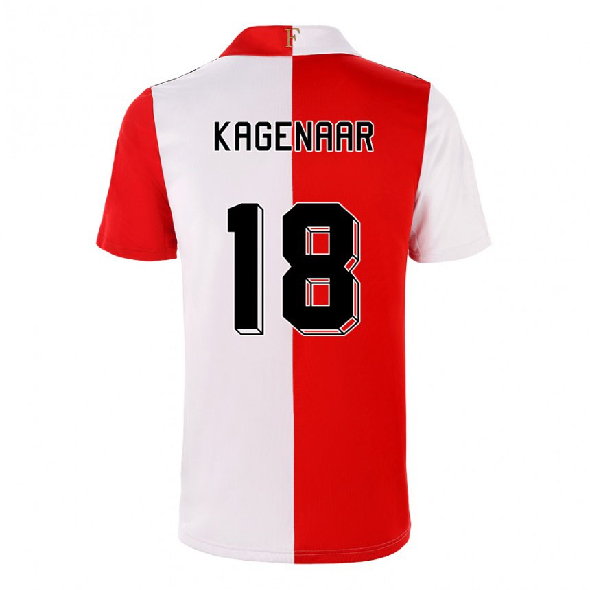 Damen Isa Kagenaar #18 Chili Weiß Heimtrikot Trikot 2022/23 T-shirt Österreich