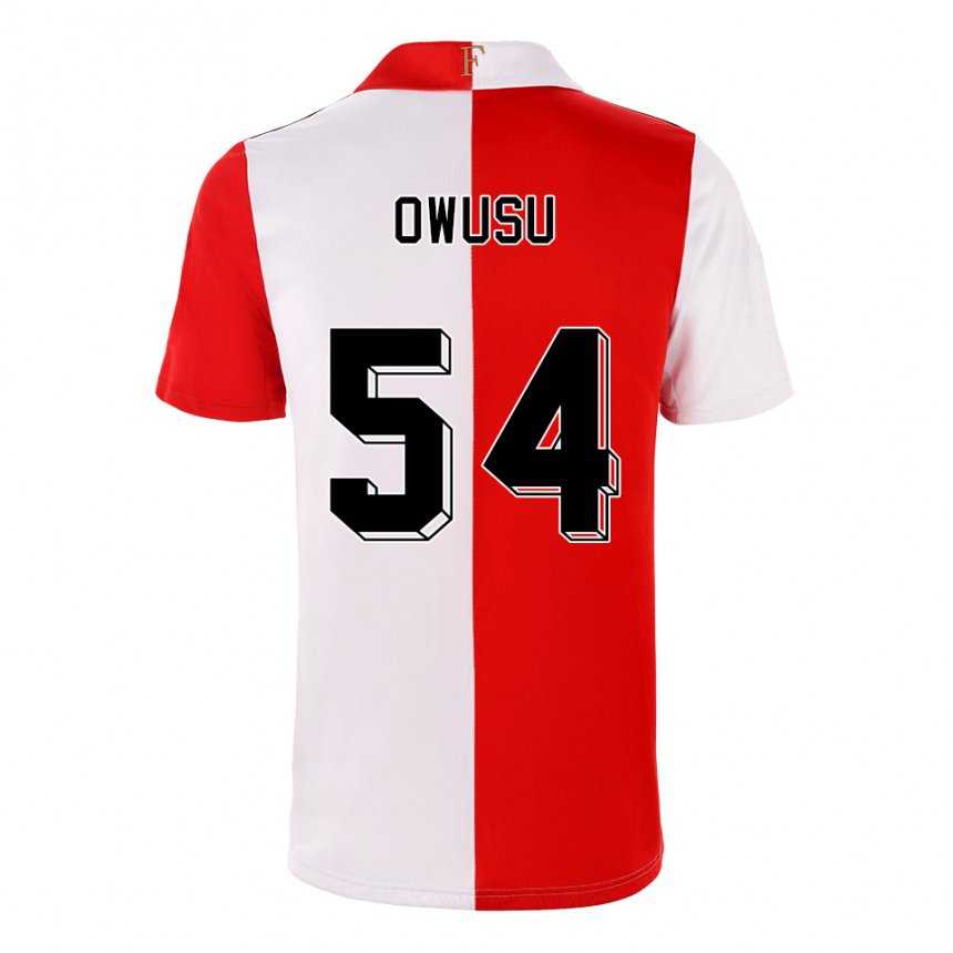 Damen Denzel Owusu #54 Chili Weiß Heimtrikot Trikot 2022/23 T-shirt Österreich