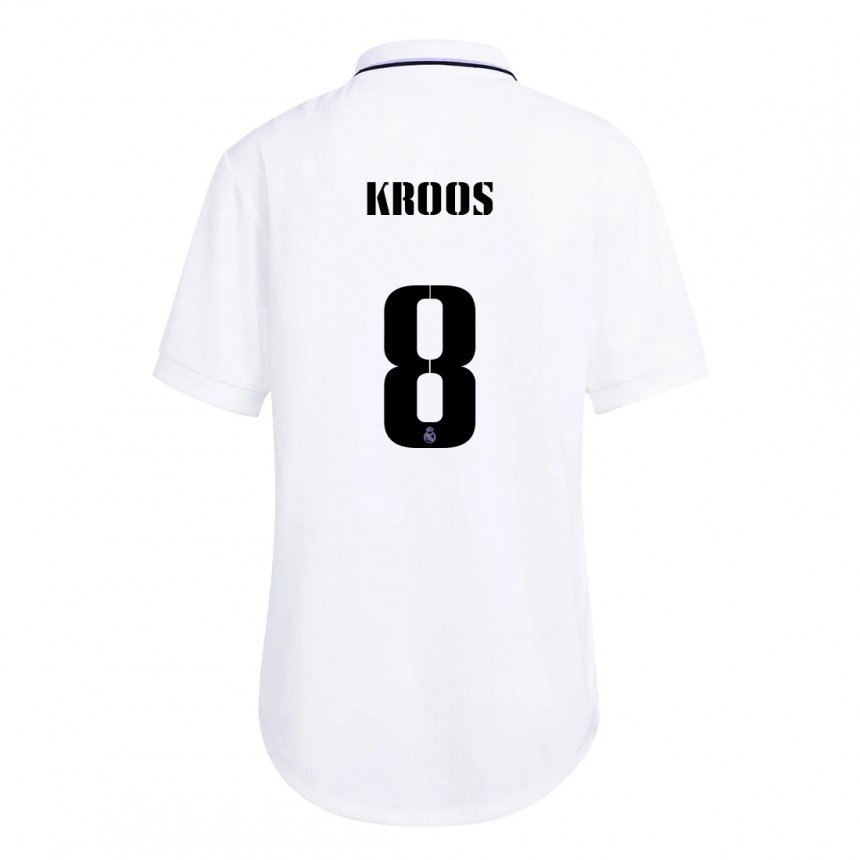 Damen Toni Kroos #8 Weiß Lila Heimtrikot Trikot 2022/23 T-shirt Österreich