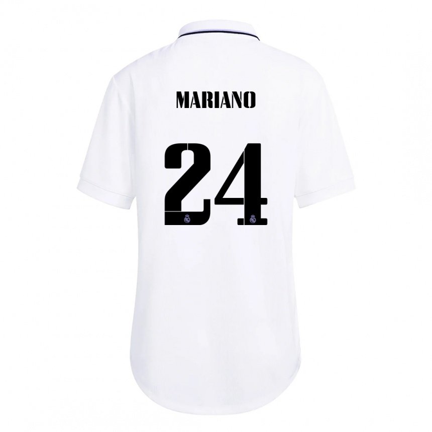 Damen Mariano Diaz #24 Weiß Lila Heimtrikot Trikot 2022/23 T-shirt Österreich