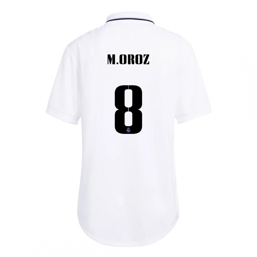 Damen Maite Oroz #8 Weiß Lila Heimtrikot Trikot 2022/23 T-shirt Österreich