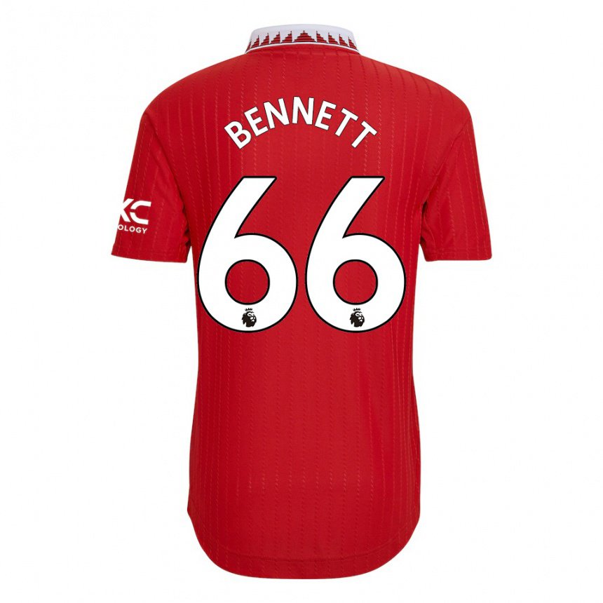 Damen Rhys Bennett #66 Rot Heimtrikot Trikot 2022/23 T-shirt Österreich