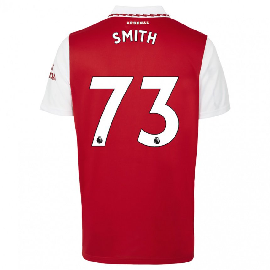 Damen Tom Smith #73 Rot Weiß Heimtrikot Trikot 2022/23 T-shirt Österreich