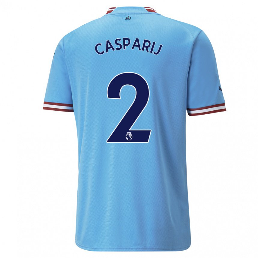 Damen Kerstin Casparij #2 Blau Rot Heimtrikot Trikot 2022/23 T-shirt Österreich