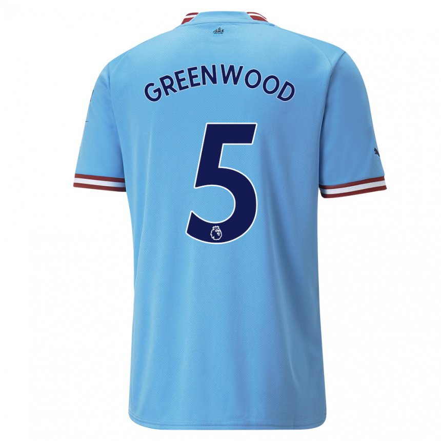 Damen Alex Greenwood #5 Blau Rot Heimtrikot Trikot 2022/23 T-shirt Österreich