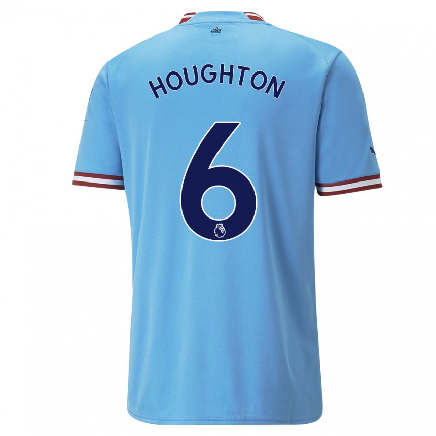 Damen Steph Houghton #6 Blau Rot Heimtrikot Trikot 2022/23 T-shirt Österreich