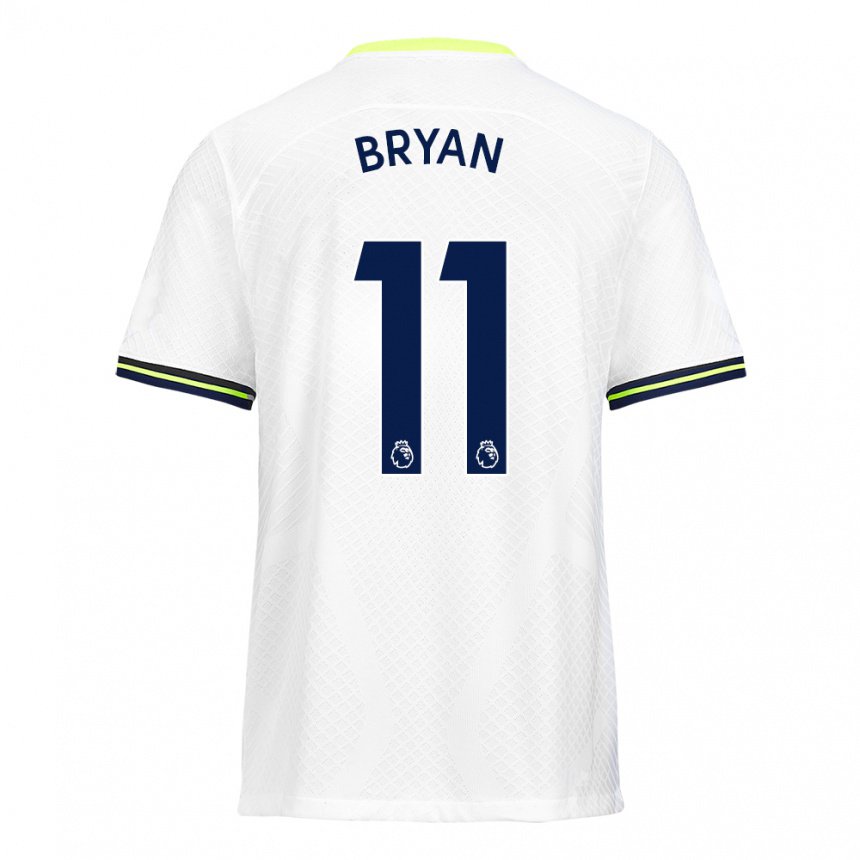 Damen Bryan Gil #11 Weiß Grün Heimtrikot Trikot 2022/23 T-shirt Österreich