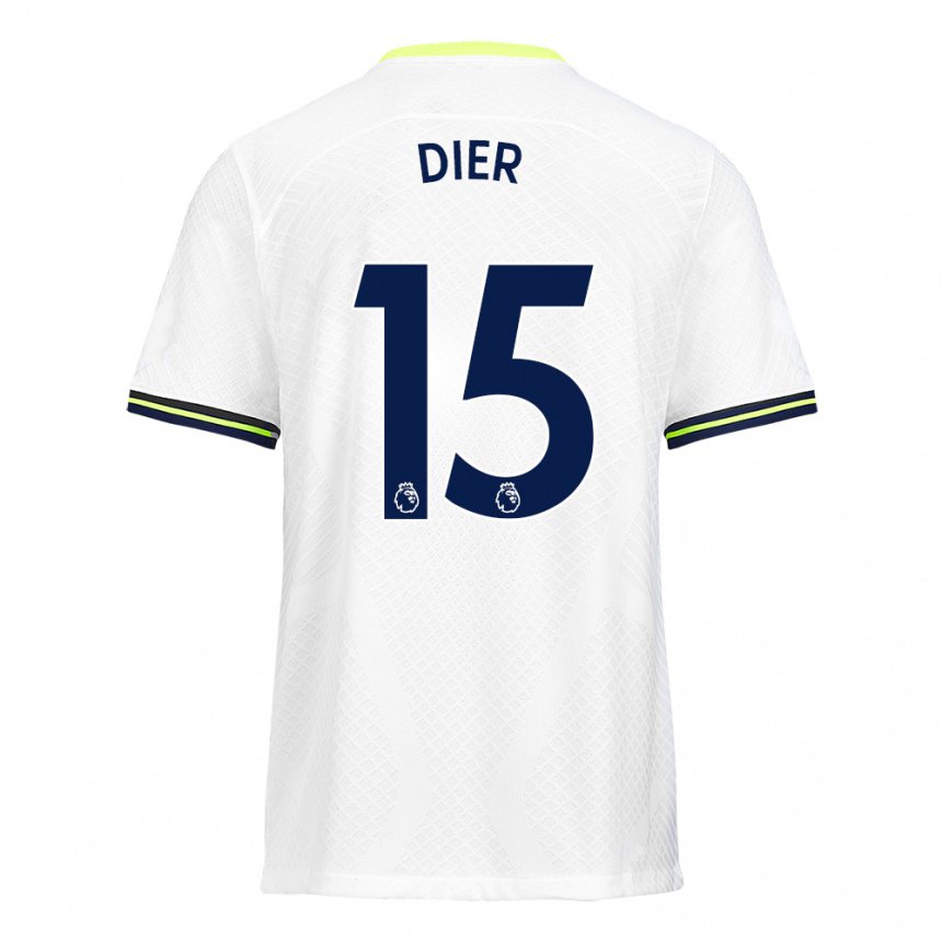 Damen Eric Dier #15 Weiß Grün Heimtrikot Trikot 2022/23 T-shirt Österreich