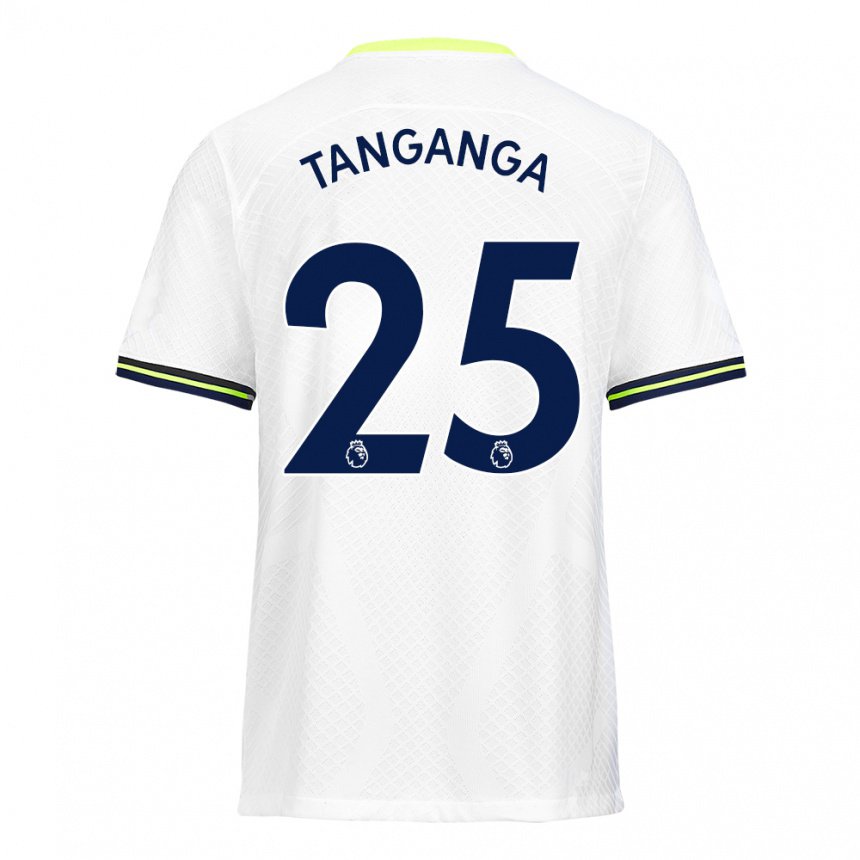 Damen Japhet Tanganga #25 Weiß Grün Heimtrikot Trikot 2022/23 T-shirt Österreich